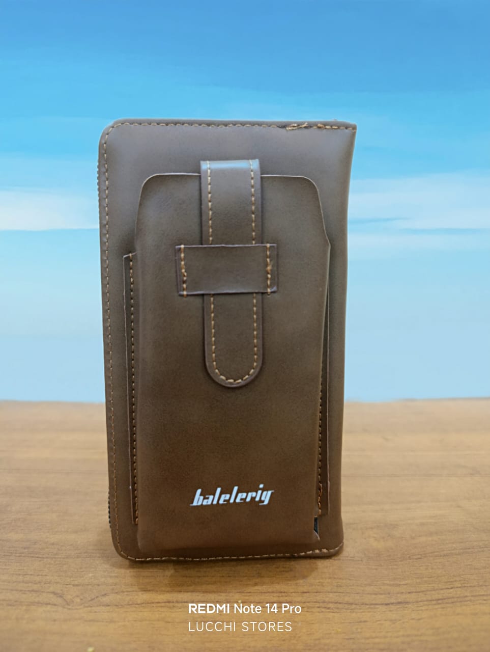 MEN LONG WALLETS WITH MOBILE POUCH