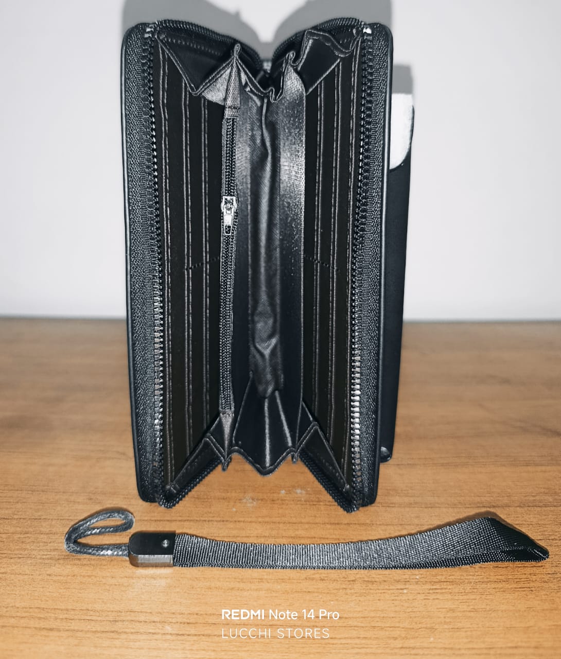 MEN LONG WALLETS WITH MOBILE POUCH