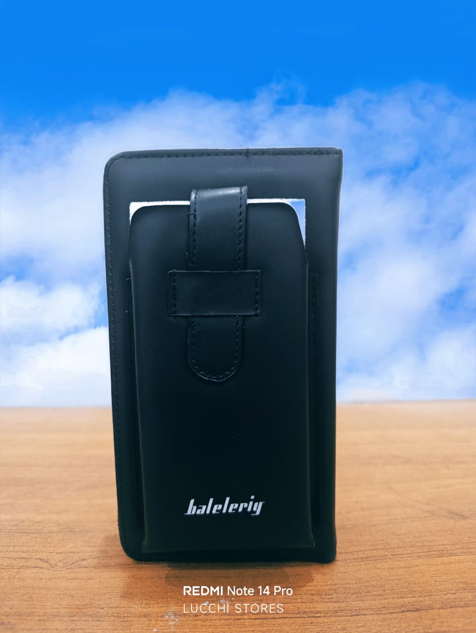 MEN LONG WALLETS WITH MOBILE POUCH